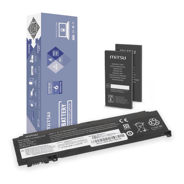 mitsu Baterija za Lenovo ThinkPad T460s T470s - prednja
