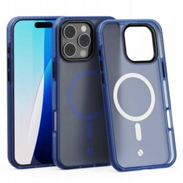 Hybrid Fusion Mag za iPhone 16 Pro Max tamnoplave boje