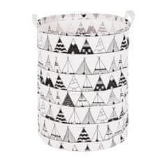 Nobo Kids KOŠARA ZA IGRAČKE VREĆA ZA PRANJE RUBLJA SKLOPIVNA POSUDA ORGANIZATOR 45 CM WIGWAM