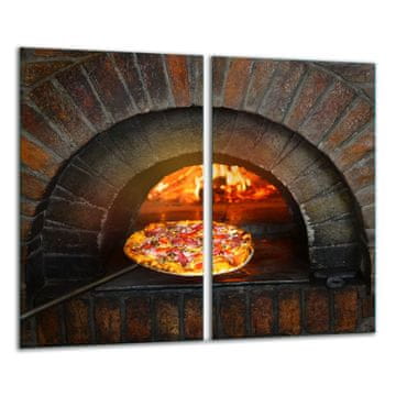 STAKLENA DASKA ZA REZANJE 2x 30x52 PIZZA