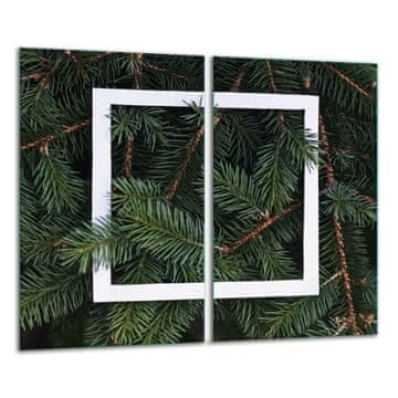STAKLENA DASKA ZA REZANJE 2x 30x52 LISTA