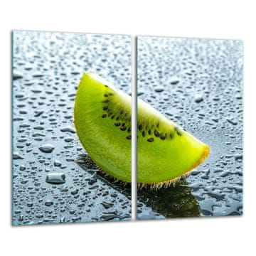 SZKLANA DESKA DO KROJENIA 2x 30x52 kiwi