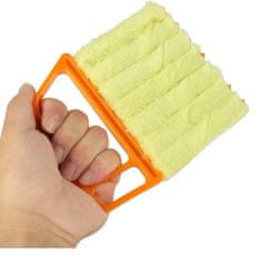 HOME & MARKER® Čistač za rolete 6 letvica odjednom, periv i višekratni, ABS drška | BLINDY