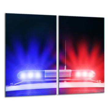 STAKLENA DASKA ZA REZANJE 2x 30x52 POLICIJA