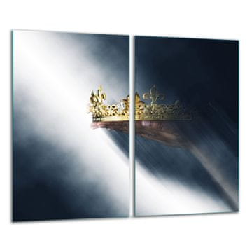 STAKLENA DASKA ZA REZANJE 2x 30x52 CROWN