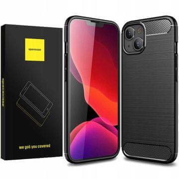 Carbon za iPhone 14 Plus crna