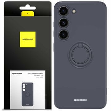 Silikonski prsten za Galaxy S23 crni