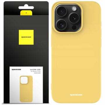 Silikonska maskica za iPhone 15 Pro žuta