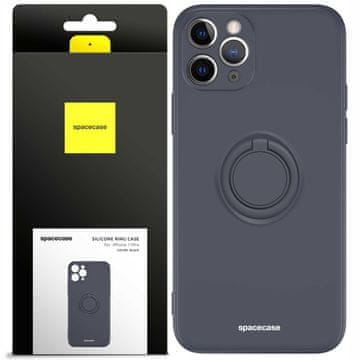 Silikonski prsten za iPhone 11 Pro crni