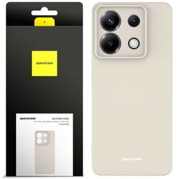 Silikonska maskica za Poco X6 / RM Note 13 Pro 5G, boja kosti