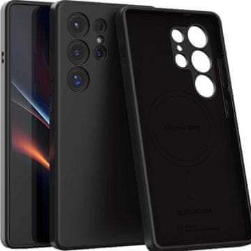 silikonska maska za Galaxy S25 Ultra crna