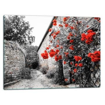 STAKLENA DASKA ZA REZANJE 52x40 CVIJEĆE