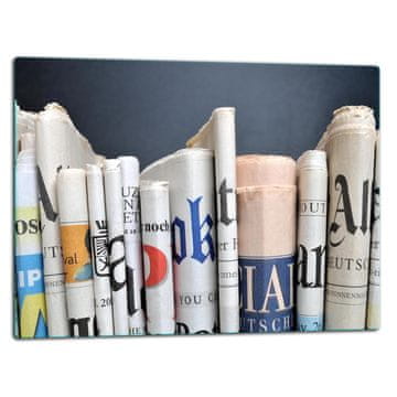 STAKLENA DASKA ZA REZANJE 52x40 NOVINE