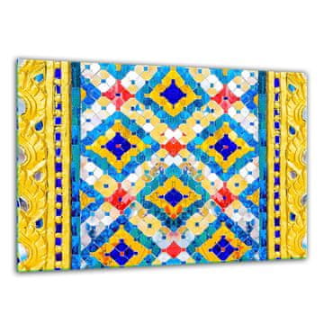 KALJENA STAKLENA DASKA ZA REZANJE 30x22 MOSAIC
