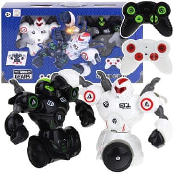 Nobo Kids INTERAKTIVNI SET S 2 SVJETLA I ZVUKA NA DALJINSKO UPRAVLJANJE PROTIV BORBENIH ROBOTA