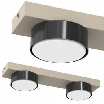 moonlight STROPNA SVJETILJKA LED PLAFON LOFT GX53 KAŠMIR POLISH DEKORATIVNA SVJETILJKA 2 žarulje