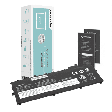 movano Baterija 01AV430 za Lenovo ThinkPad X1 Carbon 5 6 2017 2018