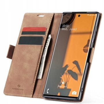 novčanik za Galaxy Note 20 Ultra svijetlosmeđi