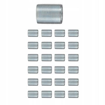 moonlight NAVOJNI CIJEVNI NIPL M10 X 13 MM SET OD 25 - ZA SVJETILJKE I RASVJETU