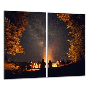 STAKLENA DASKA ZA REZANJE 2x 30x52 VEČER