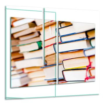 STAKLENA DASKA ZA REZANJE 2x 30x52 KNJIGE