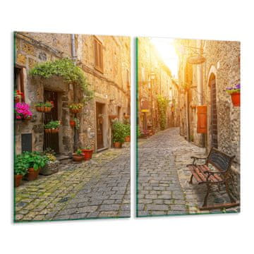 STAKLENA DASKA ZA REZANJE 2x 30x52 PEJZAŽNA