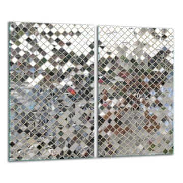 STAKLENA DASKA ZA REZANJE 2x 30x52 MOSAIC