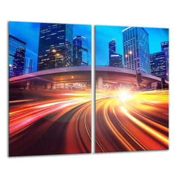 STAKLENA DASKA ZA REZANJE 2x 30x52 CITY