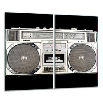 STAKLENA DASKA ZA REZANJE 2x 30x52 RADIO