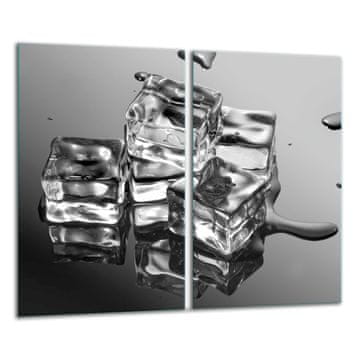 STAKLENA DASKA ZA REZANJE 2x 30x52 LED