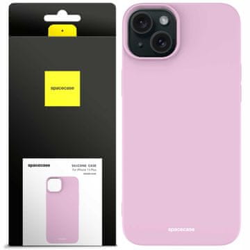 Silikonska maskica za iPhone 15 Plus, lila