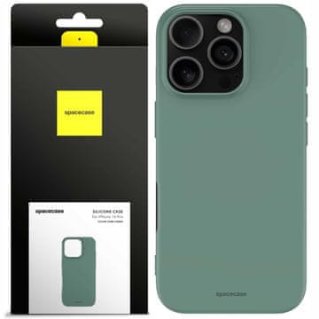 Silikonska maskica za iPhone 16 Pro tamnozelena