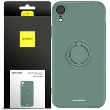 Silikonski prsten za iPhone Xr tamnozelene boje
