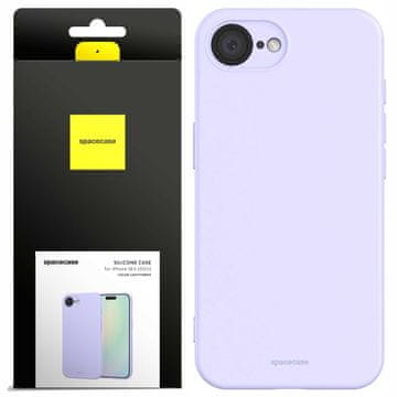 Silikonska maskica 3.0 za iPhone 16E svijetlo ljubičasta