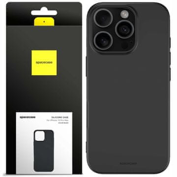 Silikonska maskica za iPhone 16 Pro Max crna
