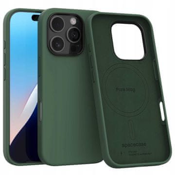 Pure Mag za iPhone 16 Pro tamnozelenu boju