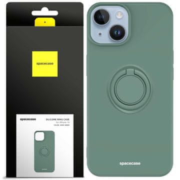Silikonski prsten za iPhone 14 tamnozelene boje