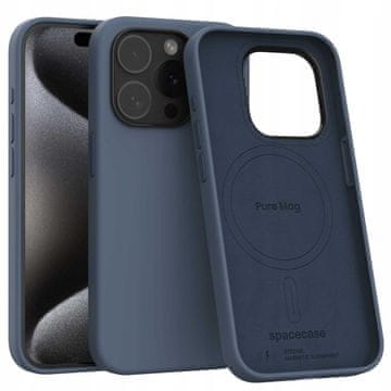 Pure Mag za iPhone 15 Pro tamnoplavu boju