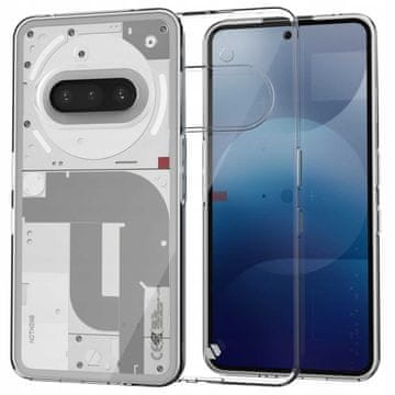 prozirna futrola za telefon Nothing 3a