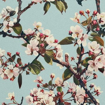 VANJSKI DEKOSTOFFE OXFORD - Motiv Frühling I DX7384