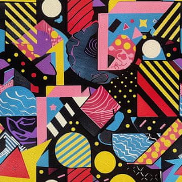 VANJSKI DEKOSTOFFE OXFORD - Motiv Geometrisch I DX3368