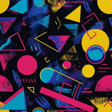 VANJSKI DEKOSTOFFE OXFORD - Motiv Geometrisch I DX3217