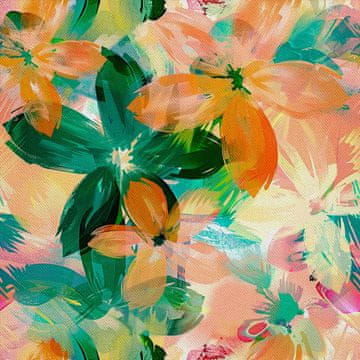 VANJSKI DECOSTOFFE OXFORD - Motiv Blumen I DX5618