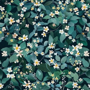 VANJSKI DEKOSTOFFE OXFORD - Motiv Frühling I DX7165