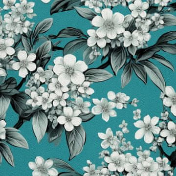 VANJSKI DECOSTIFF OXFORD - Motiv Blumen I DX5632