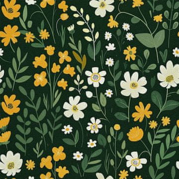 VANJSKI DEKOSTOFFE OXFORD - Motiv Frühling I DX7106