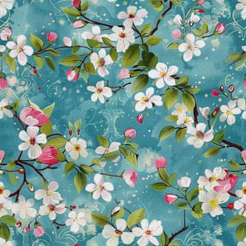 VANJSKI DEKOSTOFFE OXFORD - Motiv Frühling I DX7183