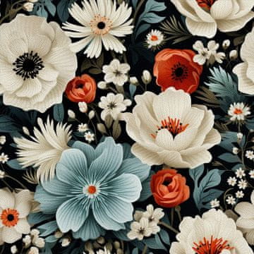 VANJSKI DECOSTIFF OXFORD - Motiv Blumen I DX5663