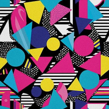 VANJSKI DEKOSTOFFE OXFORD - Motiv Geometrisch I DX3409