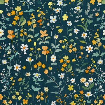 VANJSKI DEKOSTOFFE OXFORD - Motiv Frühling I DX7222